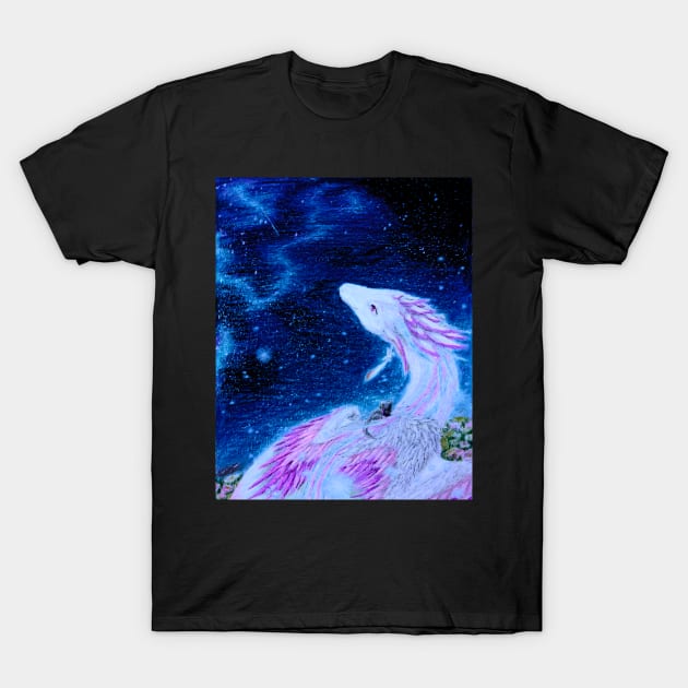 Emilia Dragonization T-Shirt by Lycoris ArtSpark